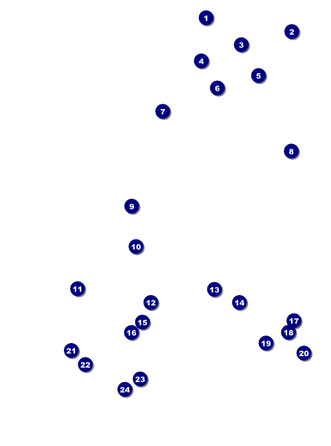 Stylish Rose Flyer Front Field Markers