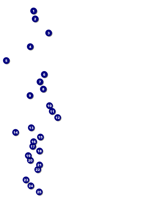 Nature Series - Blue Ocean Flyer Front Field Markers
