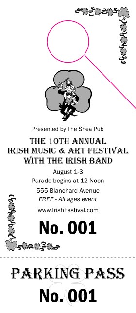 St. Patrick's Day Hang Tag