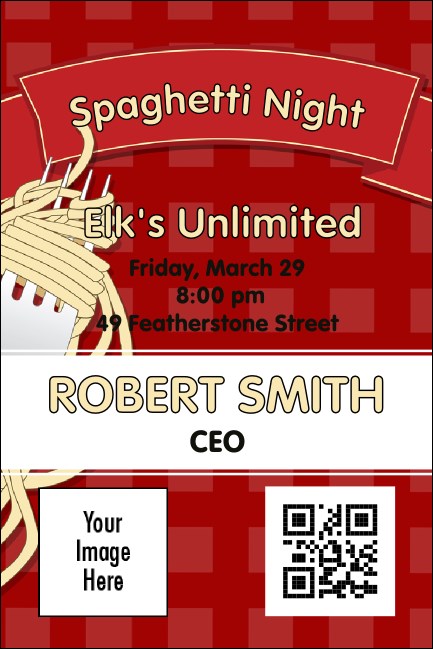 Spaghetti Economy Event Badge Product Front