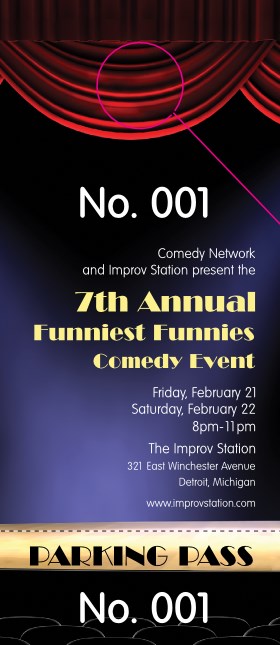 Stand Up Comedy Hang Tag