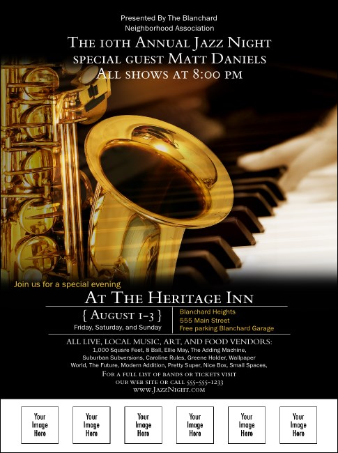 Jazz Flyer Product Front