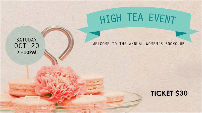 High Tea Facebook Event Cover