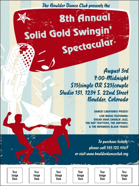 Swing Dance Flyer Product Front