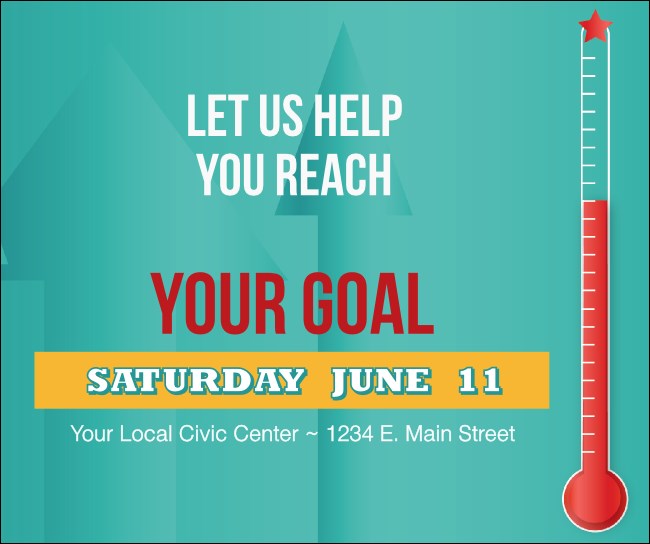 Fundraising Thermometer Facebook Post