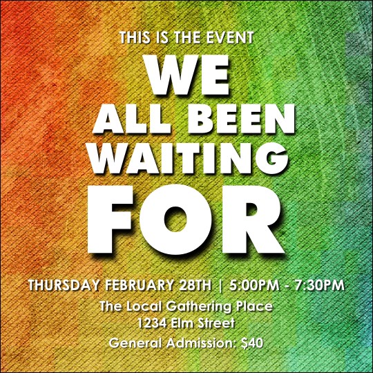 Rainbow Instagram Post