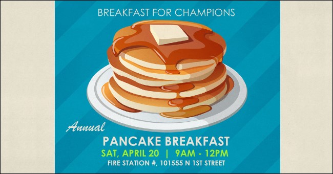 Pancake Stack Facebook Ad
