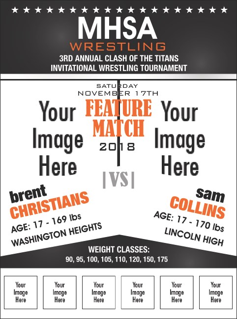 Versus Black Logo Flyer  Product Front