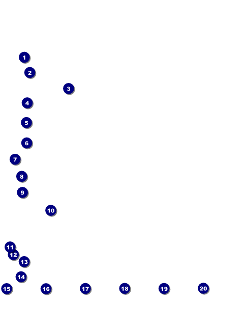 Crash Zone Logo Flyer Front Field Markers