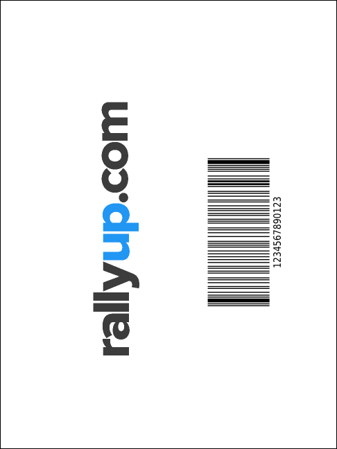 Leukemia Economy Event Badge Product Back