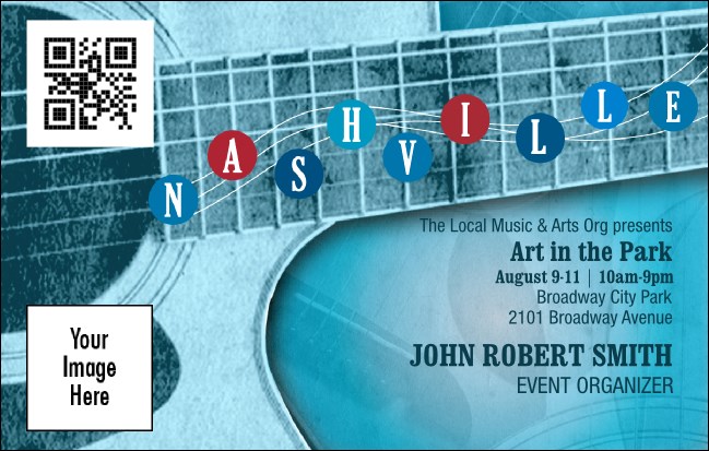 Nashville VIP Event Badge Medium