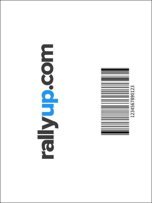 Red Economy Event Badge Product Back