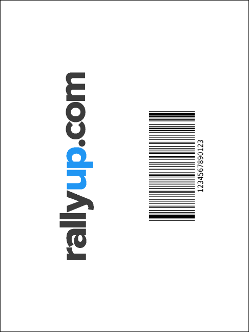 Retro Sunburst Economy Event Badge Product Back