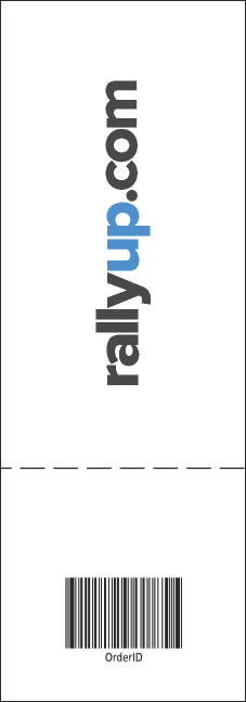 Versus Black Event Ticket Product Back