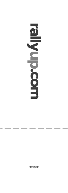 Galaxy Hip Hop Black and White Event Ticket Product Back