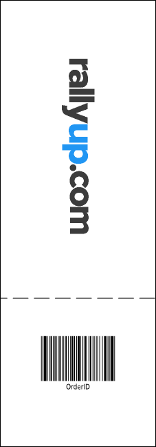 Stage Lights Event Ticket Product Back