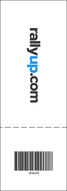 Sunrise Retro Event Ticket Product Back