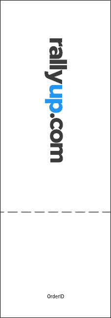 Softball Event Ticket Product Back