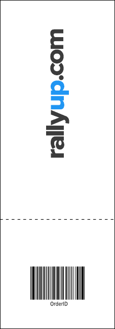 Hanukkah Menorah Event Ticket Product Back