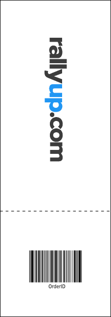 Hanukkah Abstract Event Ticket Product Back