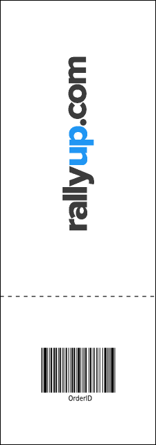 Holiday Ornament Event Ticket Product Back