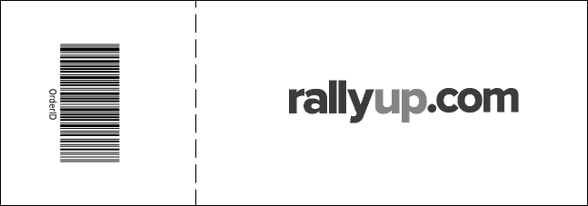 Graduation General Admission Ticket Black Product Back