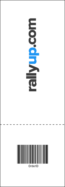 Fourth of July Event Ticket Product Back