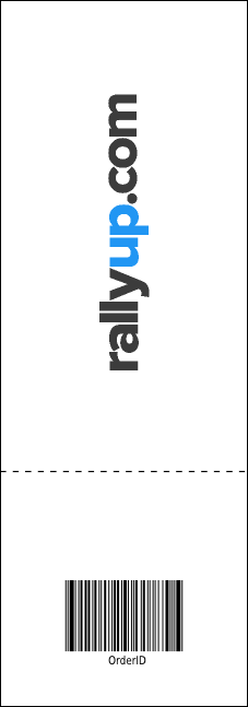 Fundraiser for Education Event Ticket Product Back