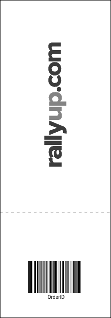 Austin Music Event Ticket Product Back