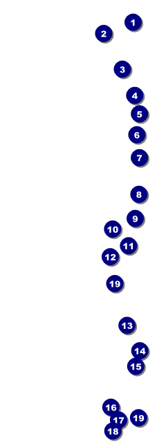 Boise 2 Event Ticket Front Field Markers