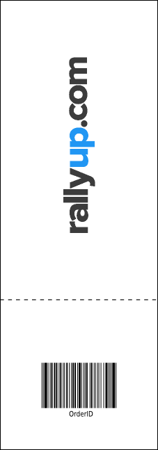 Fire and Ice Event Ticket Product Back