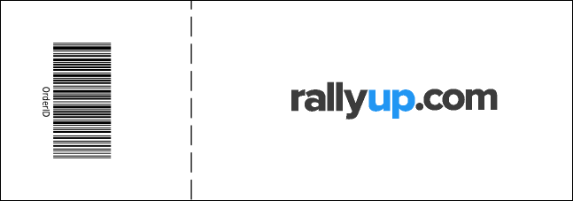 Year General Admission Ticket (Blue) Product Back