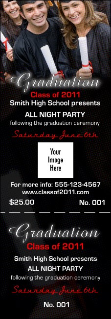 Graduation Diploma General Admission Ticket Logo Product Front