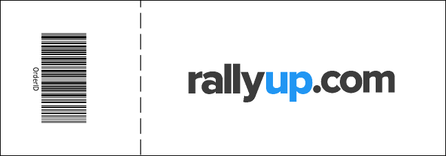 Christmas Reindeer General Admission Ticket 002 Product Back