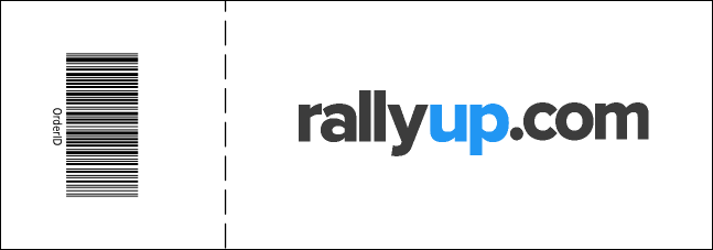 Christmas Bells General Admission Ticket 002 Product Back