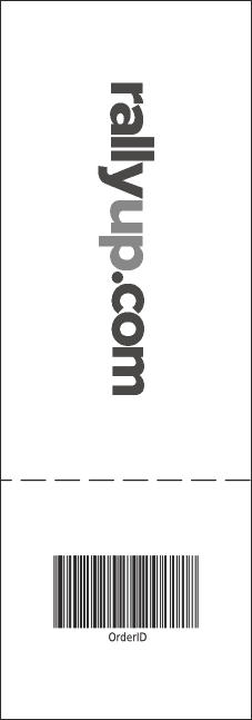 Baseball General Admission Ticket 001 Product Back