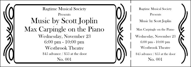 All Purpose General Admission Ticket 006 Product Front