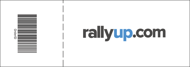 Blue Image General Admission Ticket Product Back