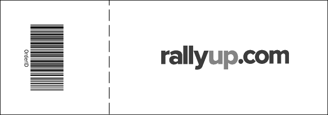 Art Opening Ticket Product Back