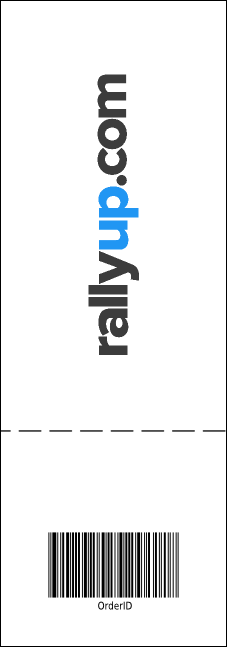 Palm Tree ticket Product Back