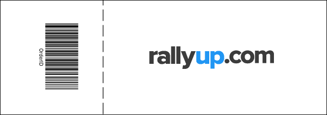 Blue Skies Raffle Ticket Product Back