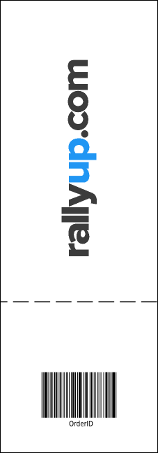 Sports Ticket 003 Product Back