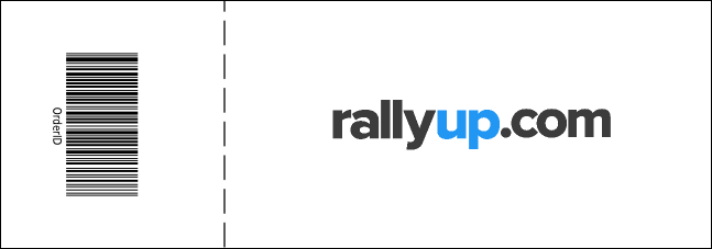 General Concert Ticket 103 Product Back