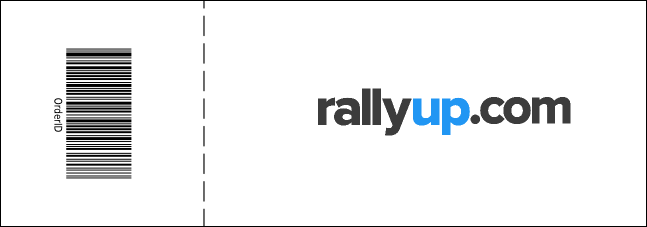 San Antonio General Admission Ticket with stub Product Back