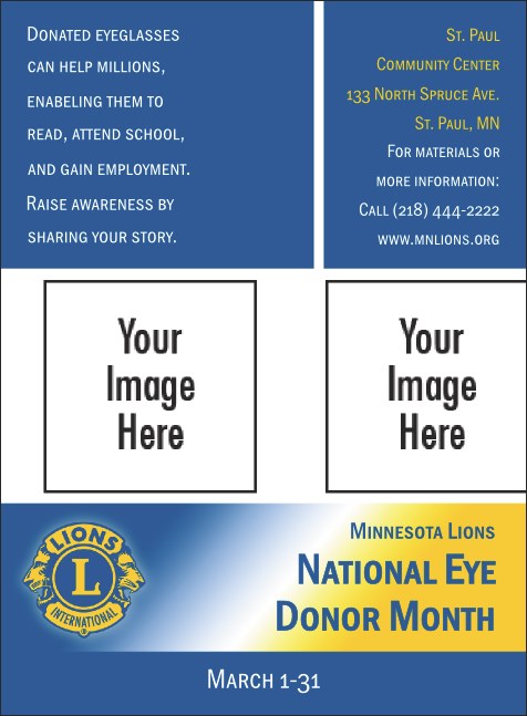 Lions Clubs International Invitation 002 Product Front