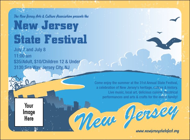 New Jersey Invitation Product Front