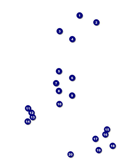 Golf Photo Invitation Front Field Markers