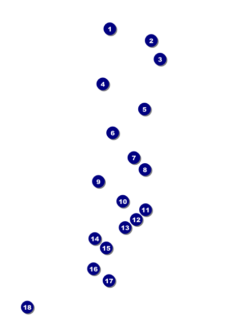 Valentine Love Birds Invitation Front Field Markers