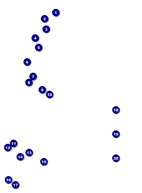 Tampa Bay 1437 Invitation Front Field Markers