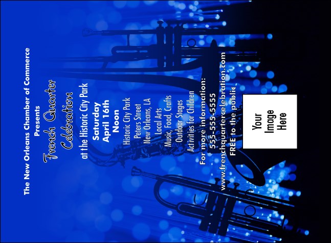 Jazz Concert Invitation Product Front